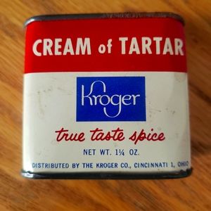 Vintage Cream of Tartar tin